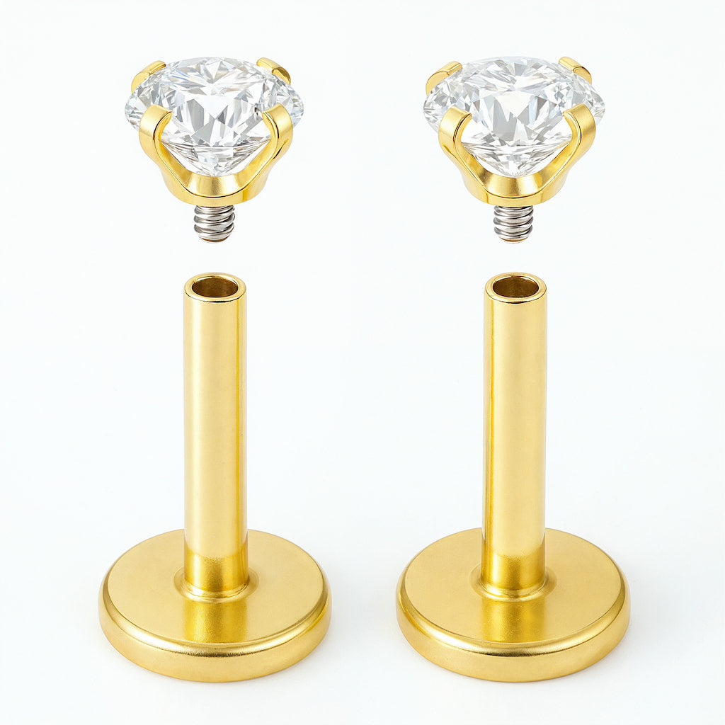 "SANTORINI" FLATBACK STUD EARRINGS