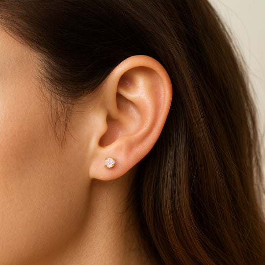 "SANTORINI" FLATBACK STUD EARRINGS