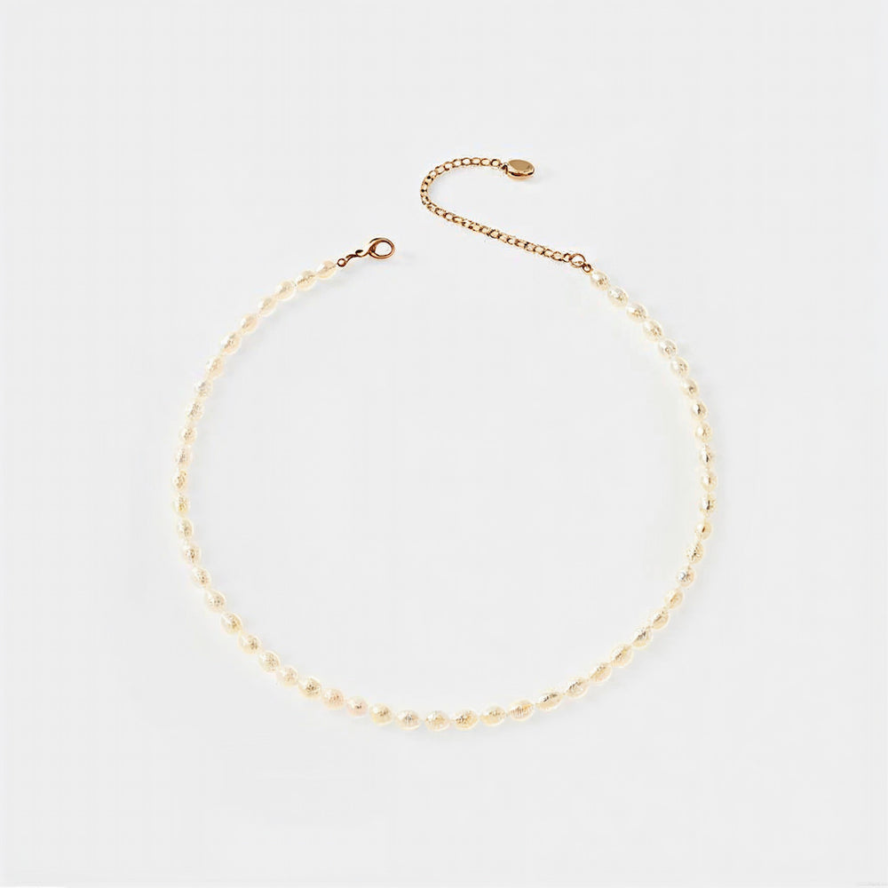 "SANTORINI" FRESHWATER PEARL NECKLACE