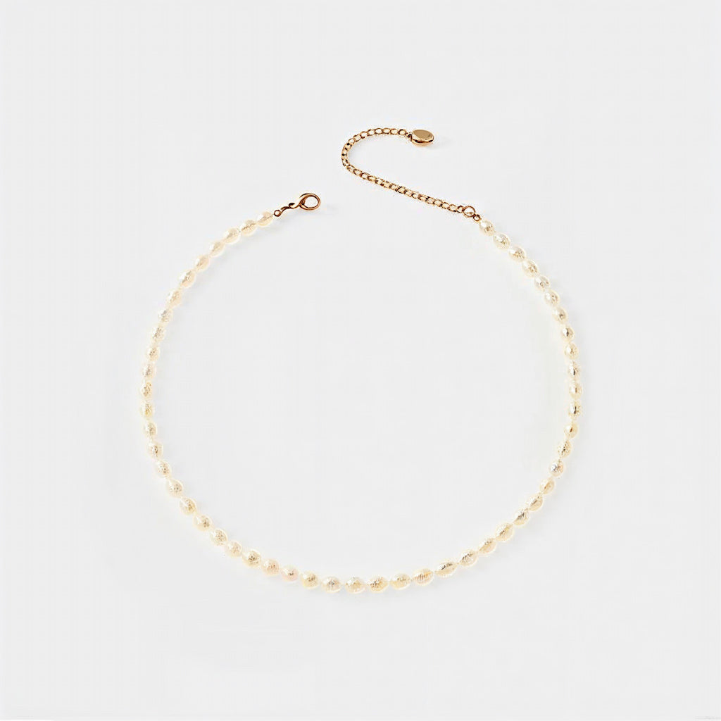 "SANTORINI" FRESHWATER PEARL NECKLACE