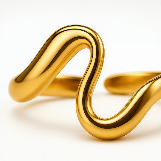 "TASMANIA" WAVE RING