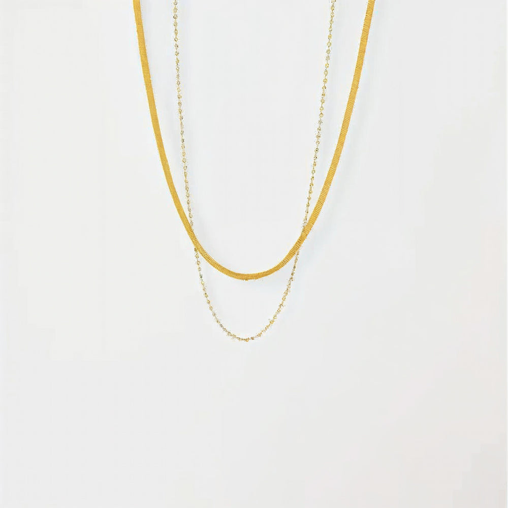 "ALGARVE" LAYERED NECKLACE