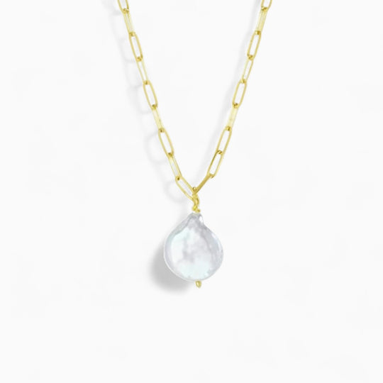"BALI" BAROQUE PEARL PENDANT