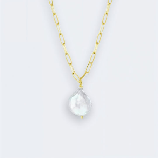 "BALI" BAROQUE PEARL PENDANT