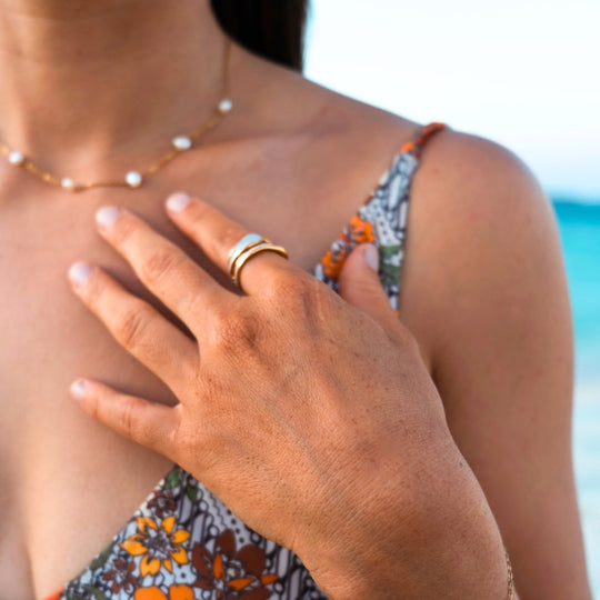 "BALI" BEACHY RING