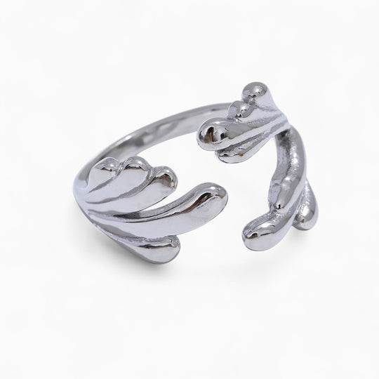 "COMINO" CORAL RING