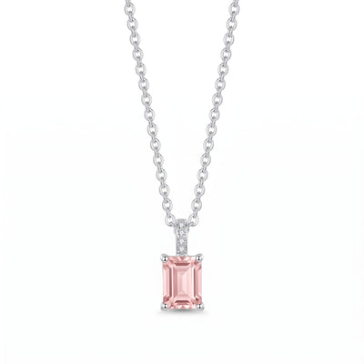 "Cannes" Morganite Pendant