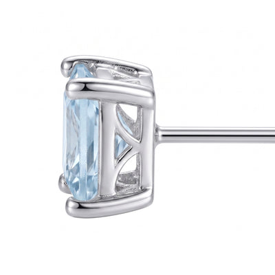 "Capri" Aquamarine Studs