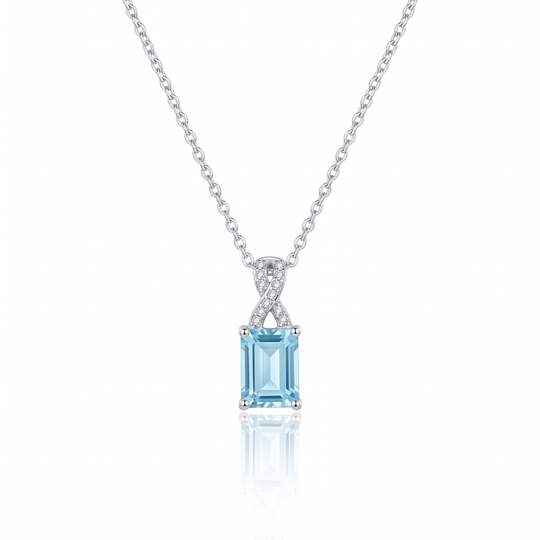 Capri Aquamarine Pendant
