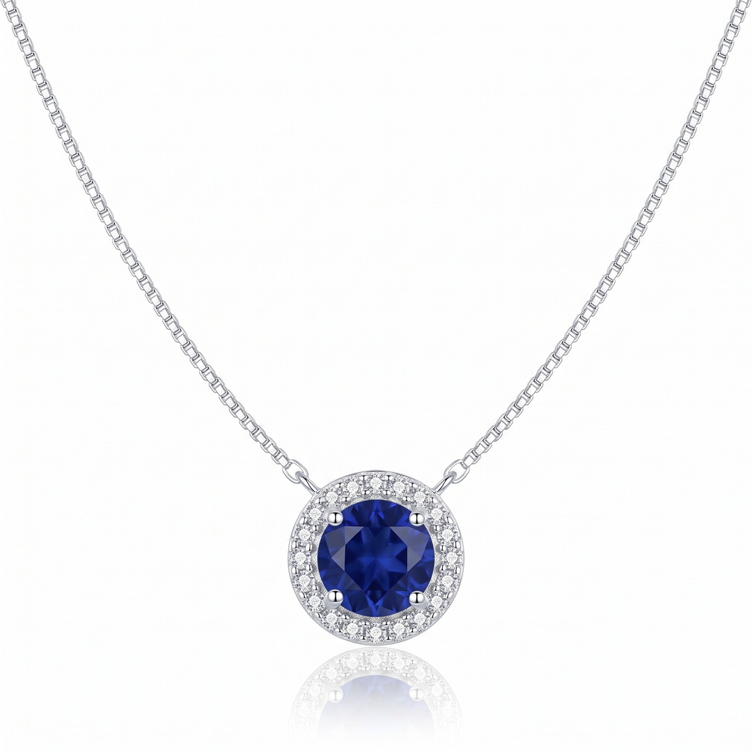 "Oslo" Sapphire Pendant