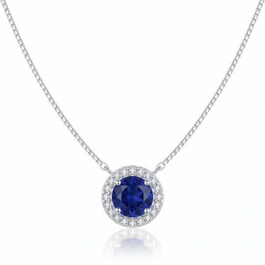 "Oslo" Sapphire Pendant