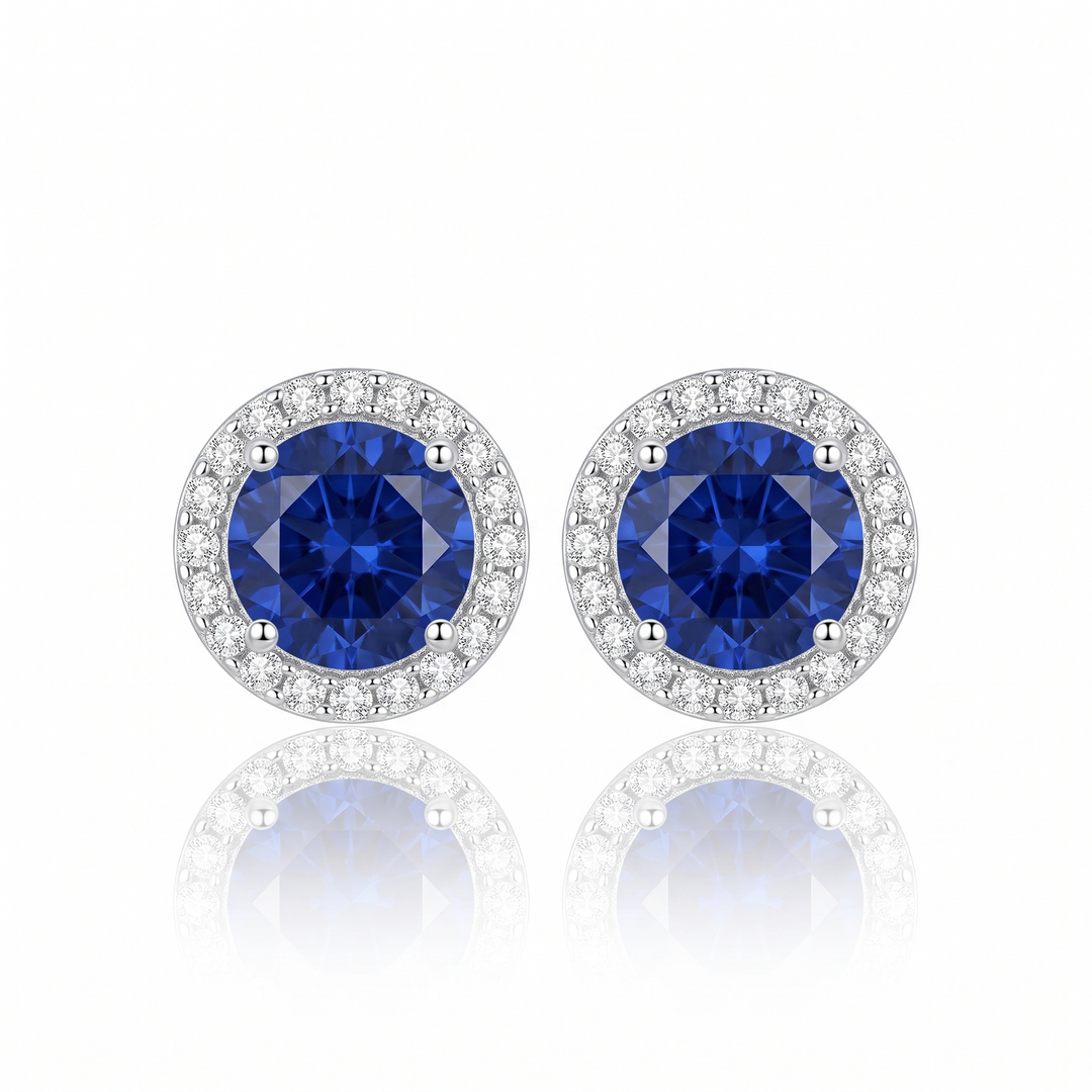 "Oslo" Sapphire Studs