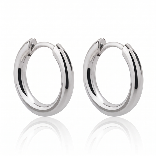 "London" Classic Huggie Hoops