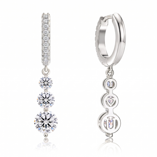 "Shanghai" Graduated Drop Earrings