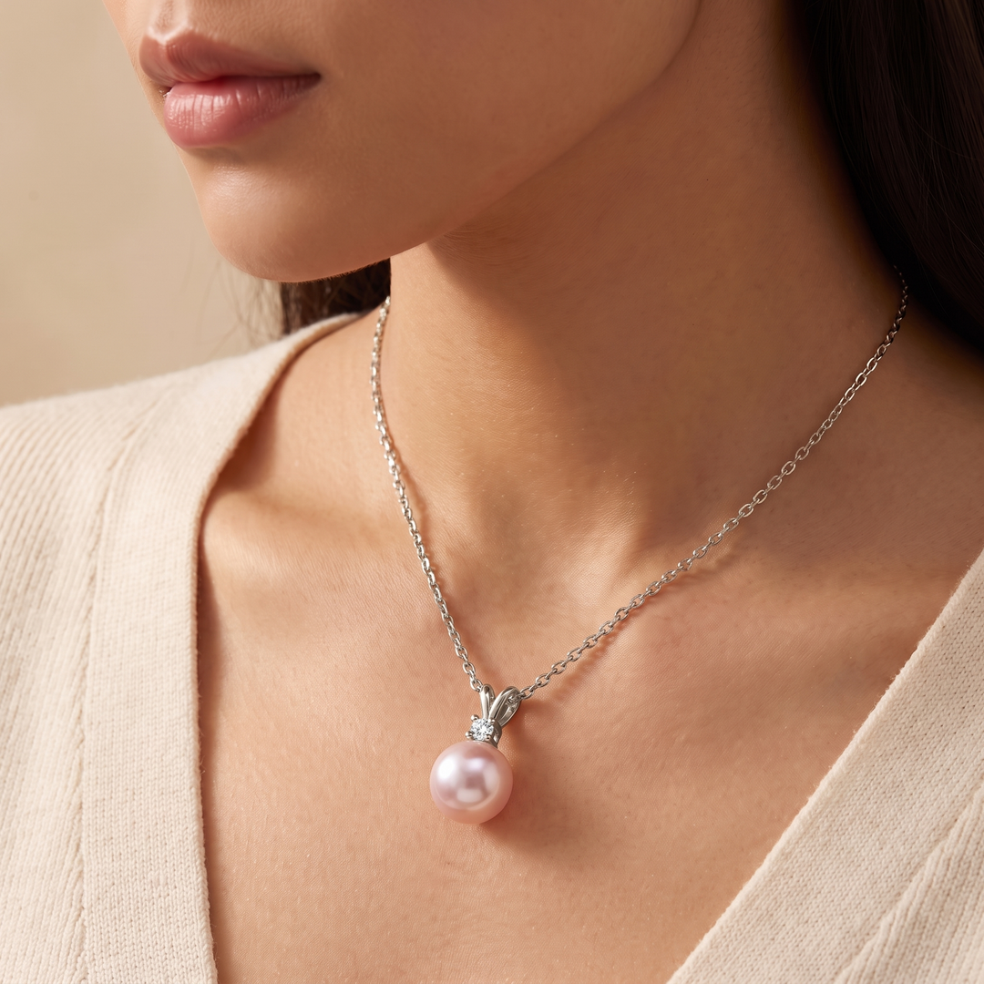 "Tokyo" Freshwater Pearl Pendant Necklace