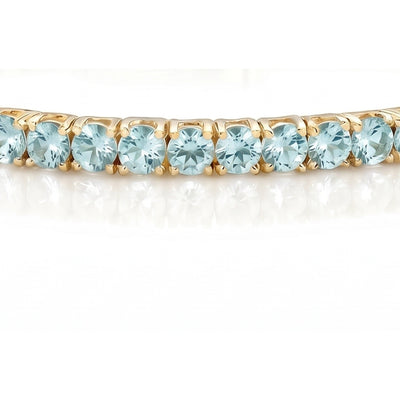 "Miami" Aquamarine Tennis Bracelet 2.0