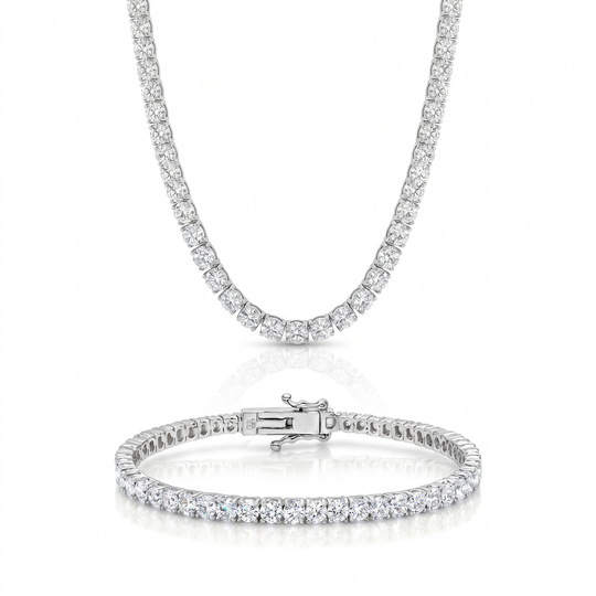 "Miami" Classic Bracelet & Choker Set