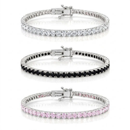"Miami" Classic, Onyx & Pink Stack Set