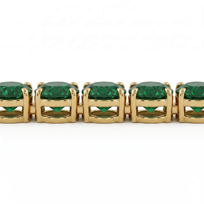 "MIAMI" EMERALD TENNIS CHOKER 2.0