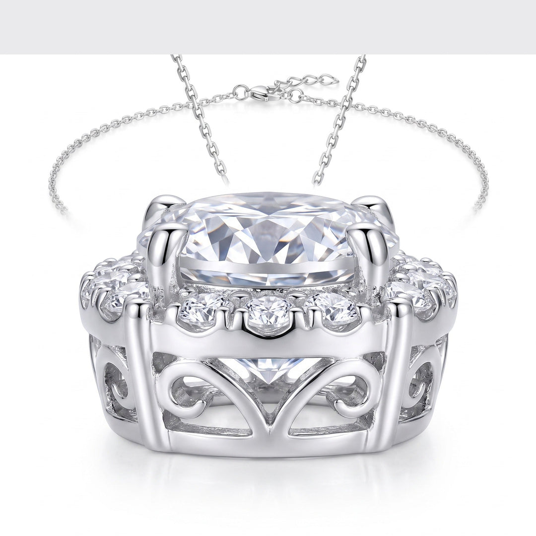 "Miami" Halo Silver Set