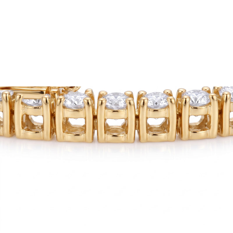 "Miami" Mixed Metal Set — the setting seen from the side