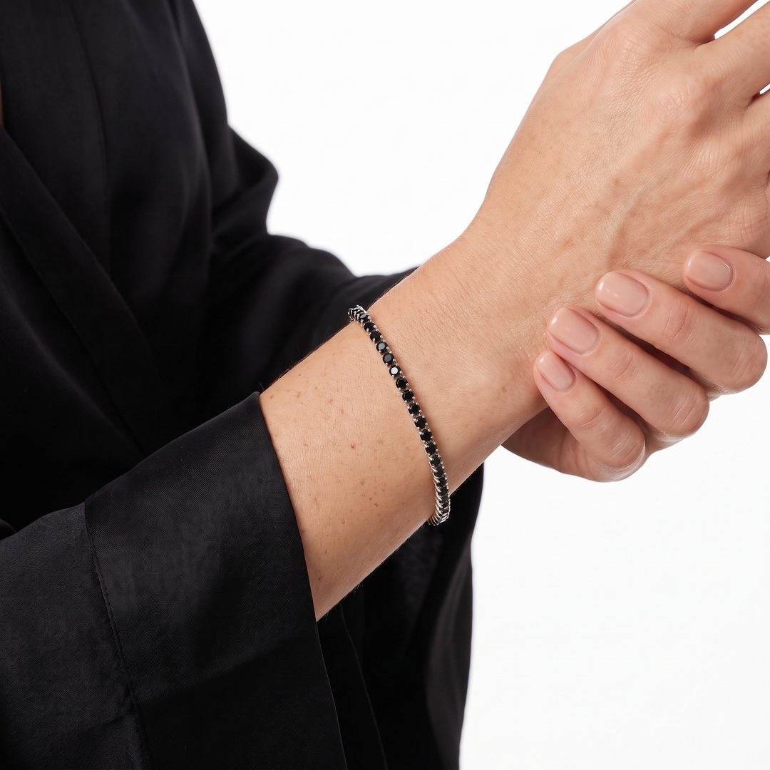 "Miami" Onyx Tennis Bracelet 2.0