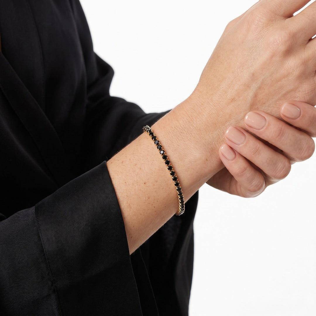 "Miami" Onyx Tennis Bracelet 2.0