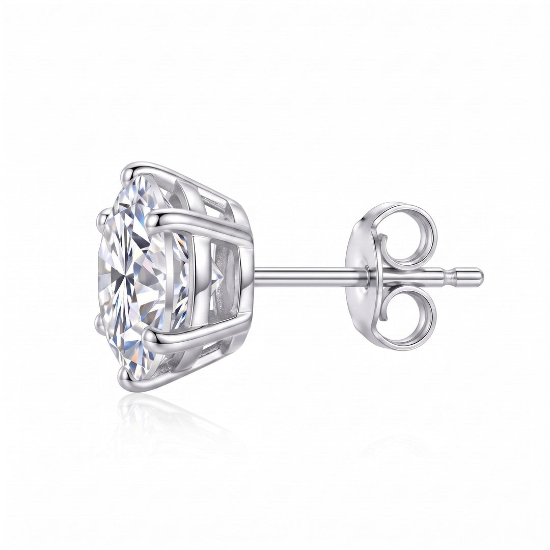 "Miami" Stud Trio Silver Set