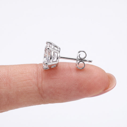 "Miami" Stud Trio Silver Set