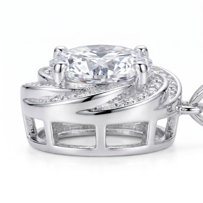 "Miami" Swirl Silver Set