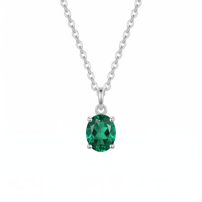 "Milan" Emerald Pendant