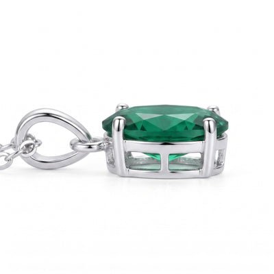 "Milan" Emerald Pendant