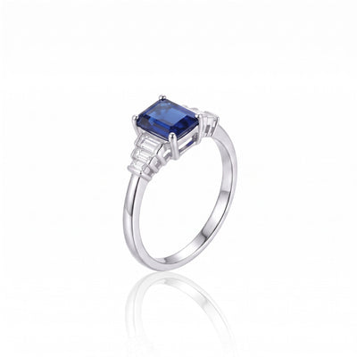 "Monaco" Sapphire Statement Ring