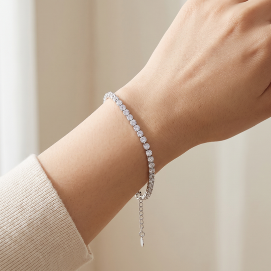 "Singapore" Adjustable Tennis Bracelet
