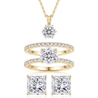 "Zermatt" Bridal Solitaire Set