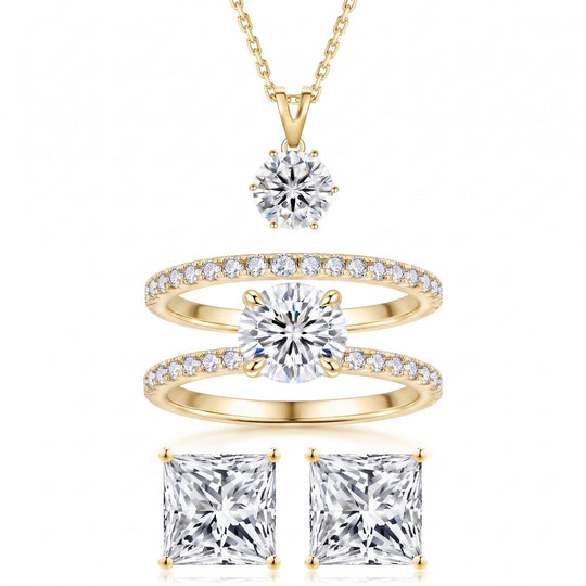 "Zermatt" Bridal Solitaire Set